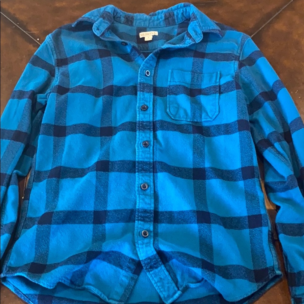 Blue Merona Flannel
